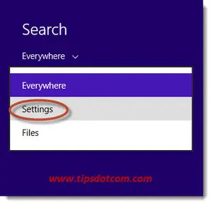 The windows 8 control panel comes in two-fold: one for the Start screen and one in Desktop mode.