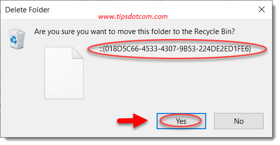 Delete OneDrive folder confirmation Delete OneDrive folder confirmation