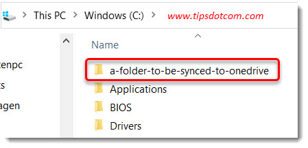Let's add a folder to sync in OneDrive Let's add a folder to sync in OneDrive