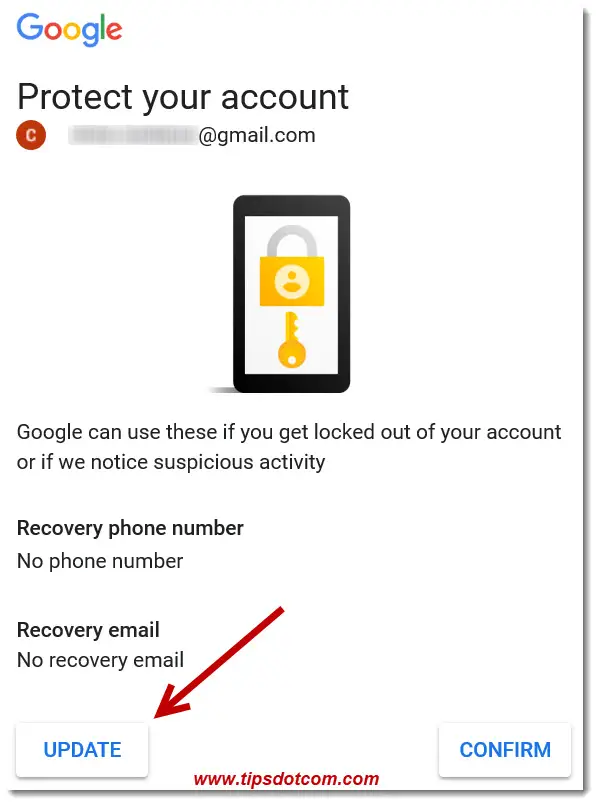 Add A Recovery Email To Gmail Protect Your Google Account