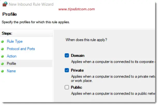 Deselect public if you want
