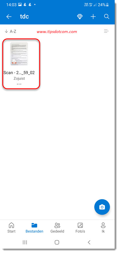 Using Onedrive to convert a physical document to Word Using Onedrive to convert a physical document to Word