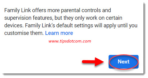 Create a Gmail account for your child - moving forward