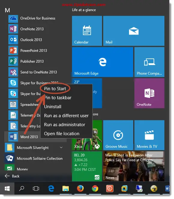 mdt customize windows 10 start menu mdt customize windows 10 start menu