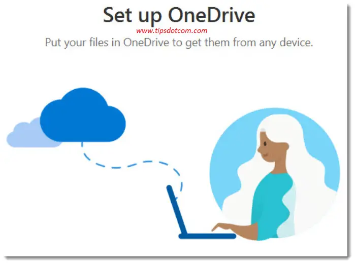 Microsoft OneDrive cloud storage  illustration Microsoft OneDrive cloud storage  illustration