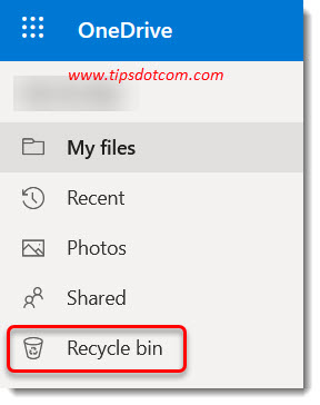 OneDrive recycle bin OneDrive recycle bin