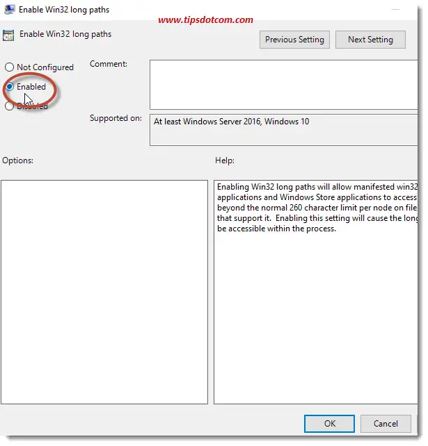 Click enabled and then click ok Click enabled and then click ok