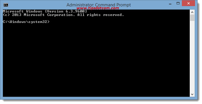 Elevated Command Prompt 10