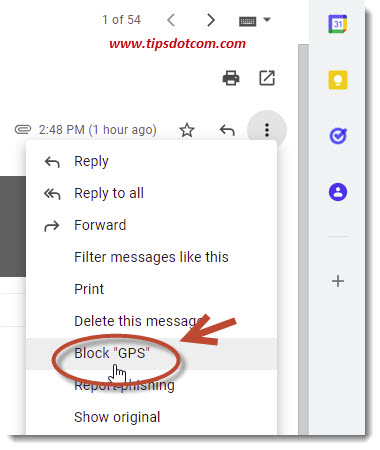Gmail block sender Gmail block sender