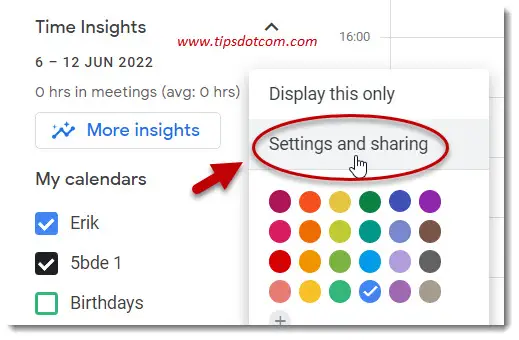 Gmail Calendar In Outlook Sync Via The Secret Ical Address