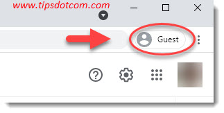 Get out of guest mode in Chrome Get out of guest mode in Chrome