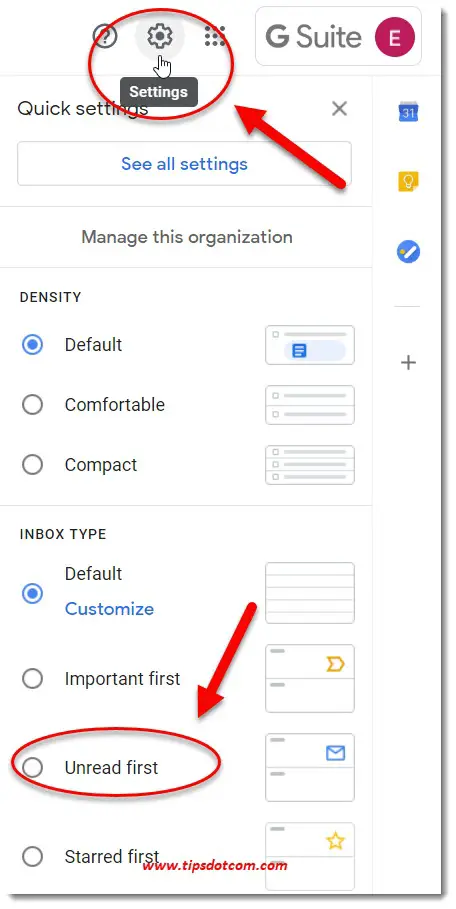 Gmail Unread First As A Trick To Remove Unread Messages Notification