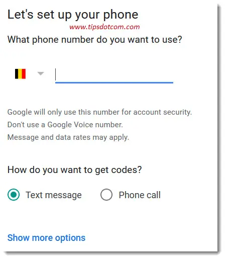 Enter your phone number Enter your phone number