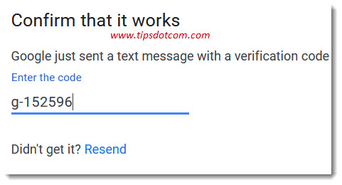 Confirm that it works Confirm that it works