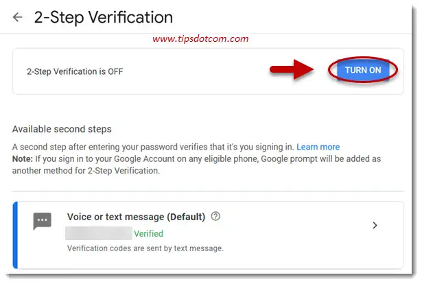 Google 2 step verification Google 2 step verification