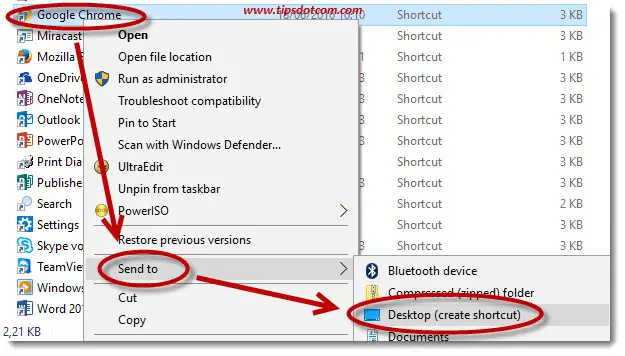chrome shortcut on desktop chrome shortcut on desktop