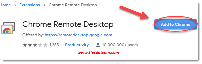 access google chrome remote