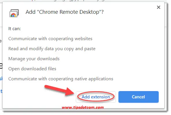 google chrome remote desktop to access