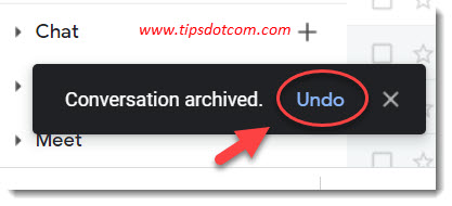 Unarchiving emails in Gmail Unarchiving emails in Gmail