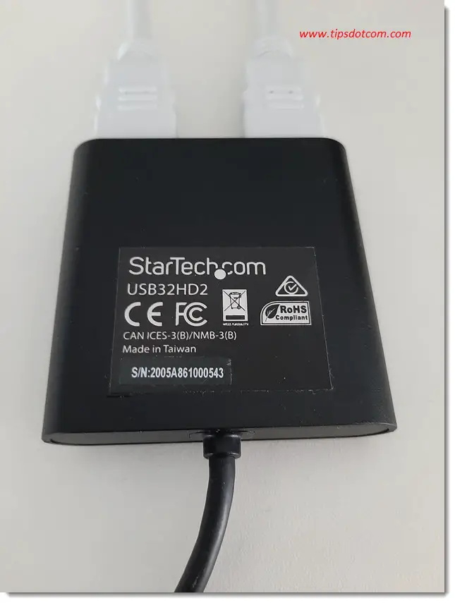 Der USB32HD2 von StarTech