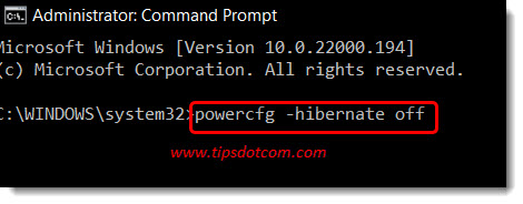 Disable hibernate Disable hibernate