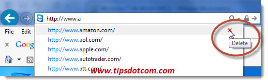 How to Delete Internet History Step 03