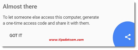To let someone access this computer ... To let someone access this computer ...