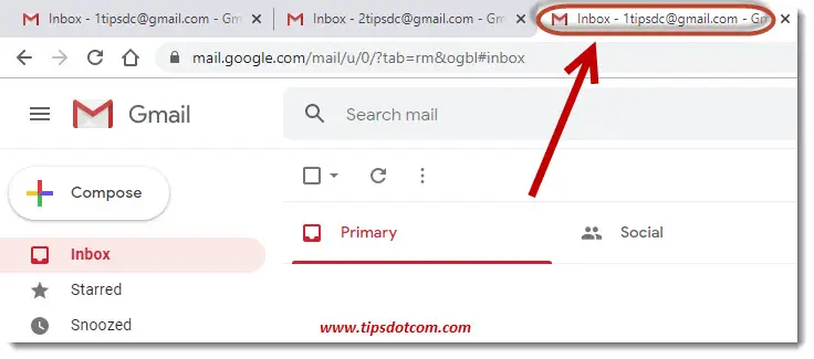 gmail login different username and password