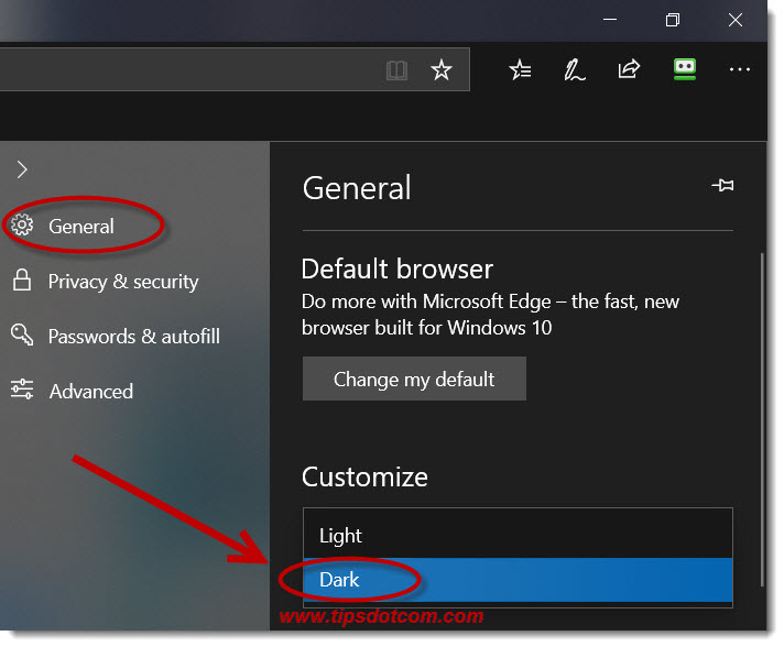 How To Enable Dark Mode On Microsoft Edge Android Vrogue