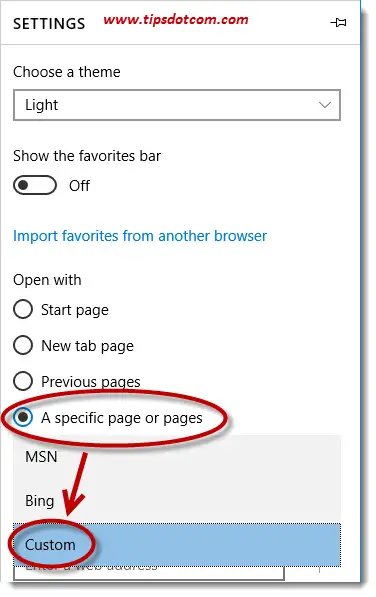 change the microsoft edge home page change the microsoft edge home page