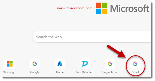 Microsoft Edge quick links Microsoft Edge quick links