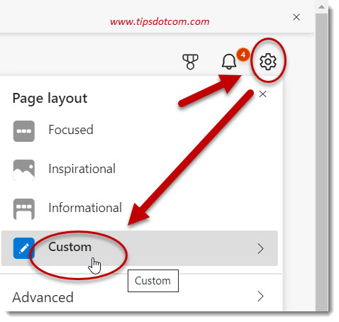 Disable Microsoft Edge quick links Disable Microsoft Edge quick links