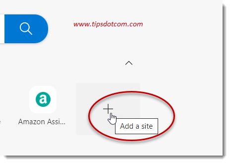 Manually add Microsoft Edge quick links Manually add Microsoft Edge quick links