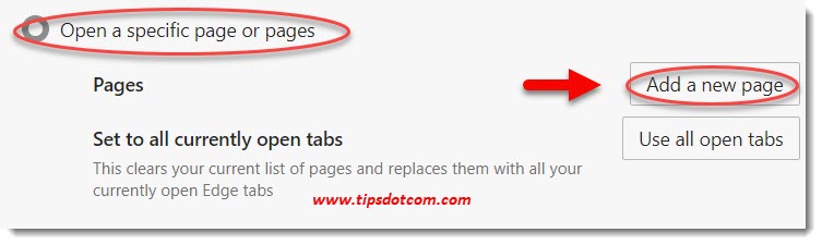 New Microsoft Edge homepage settings New Microsoft Edge homepage settings