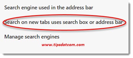 New Microsoft Edge Search Engine for the address bar New Microsoft Edge Search Engine for the address bar