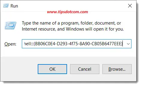Enter this command to open the old computer properties in Windows 10 Enter this command to open the old computer properties in Windows 10