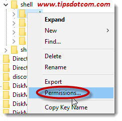 Select permissions Select permissions