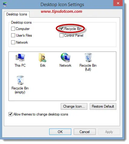Recycle Bin Disappeared 07 Recycle Bin Disappeared 07