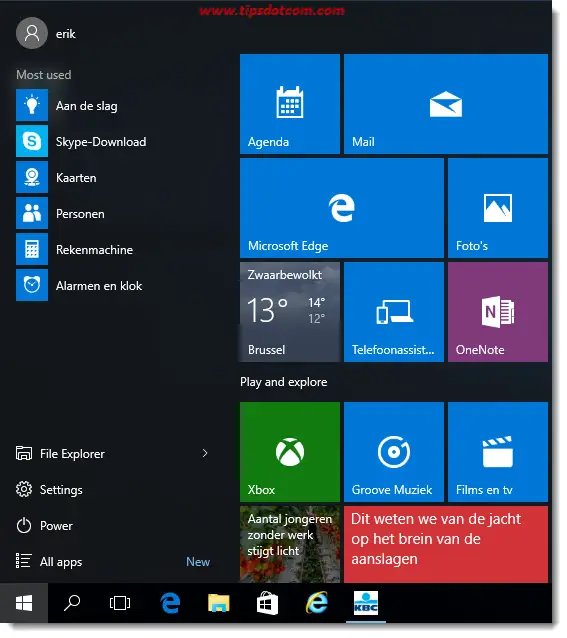 Remove Life At A Glance In Windows 10 04 Remove Life At A Glance In Windows 10 04