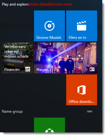 Remove Life At A Glance In Windows 10 10 Remove Life At A Glance In Windows 10 10