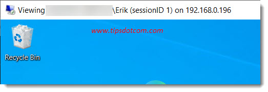 Shadowing a remote desktop session in Windows 10 Shadowing a remote desktop session in Windows 10