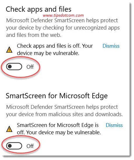 Fixing the "SmartScreen can't be reached right now" message Fixing the "SmartScreen can't be reached right now" message