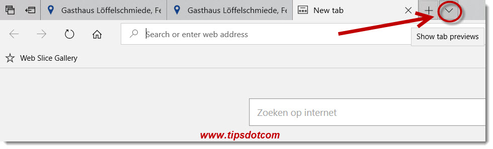 Tabs in Microsoft Edge 09 Tabs in Microsoft Edge 09