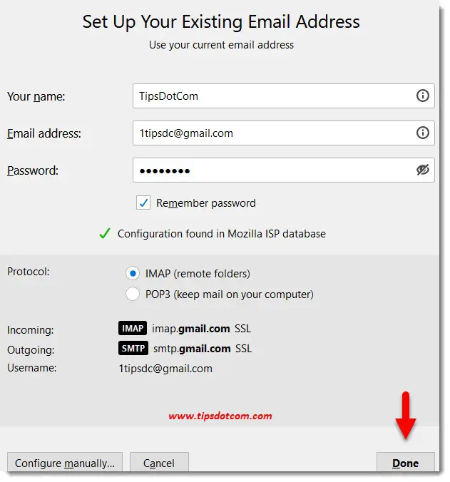 setting up a gmail accout in mailbird