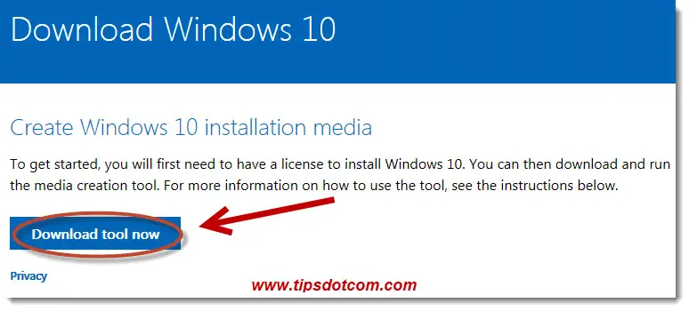 Windows 10 Media Creation Toolkit