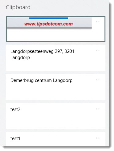 Windows 10 clipboard history Windows 10 clipboard history