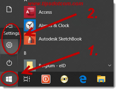 Windows 10 settings Windows 10 settings