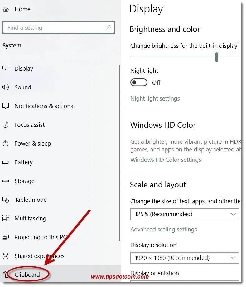 Windows 10 clipboard history settings Windows 10 clipboard history settings