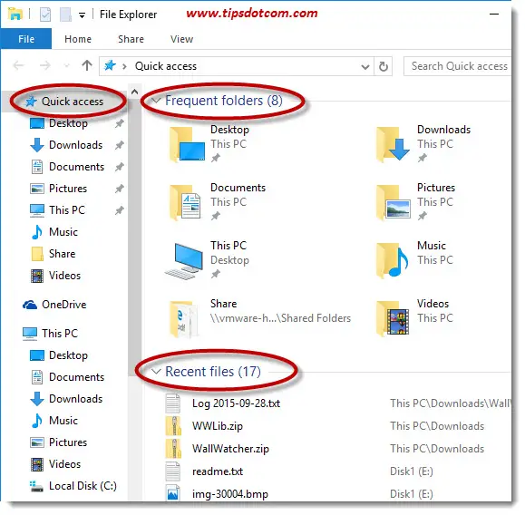What Is Quick Access In Windows 10