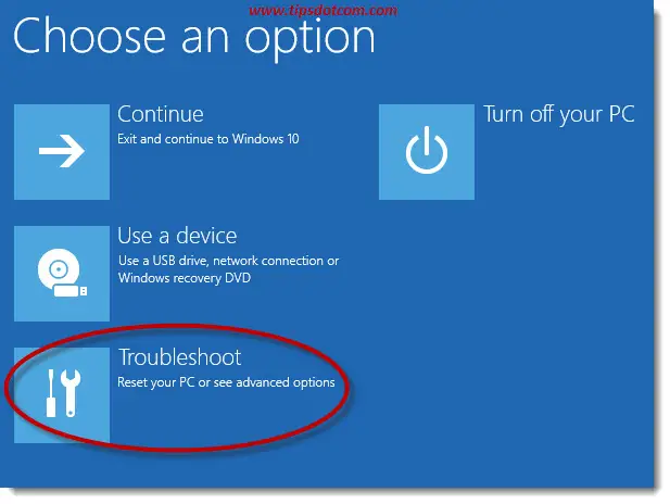 safe mode di windows 10